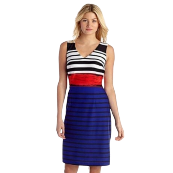 Nine West tea length dress, like new, size 16 - Picture 1 of 7